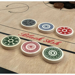FIVE MILKY CARROM STRIKER